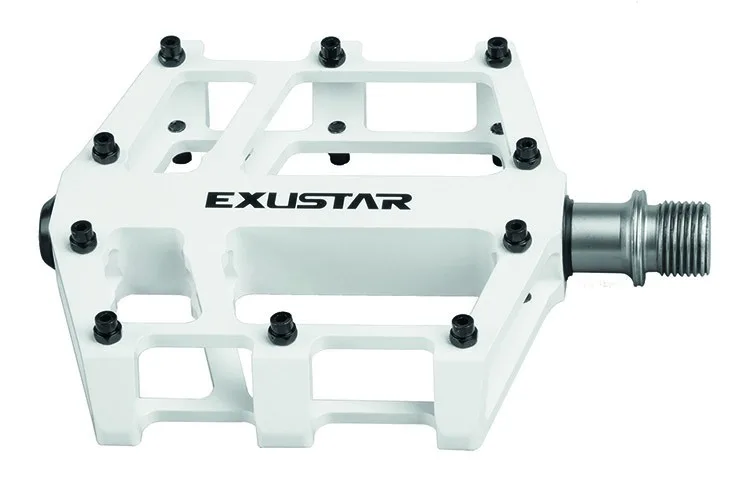 Pedále BMX EXUSTAR, biele