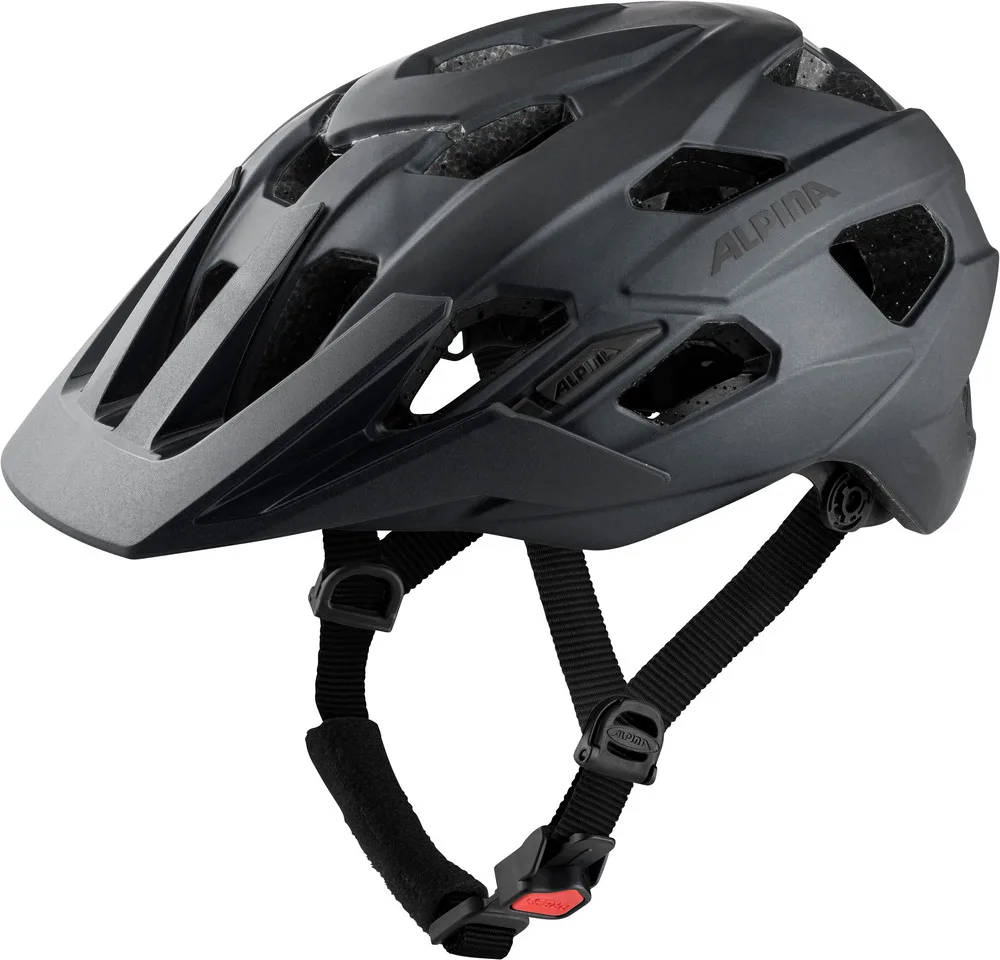 ALPINA cyklistická prilba PLOSE MIPS, black matt