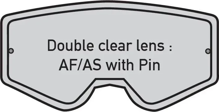 KENNY VENTURY double clear lens