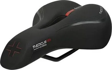 Sedlo Gel TWIN Medicus 1.0 pánske s otvorom, bez zámku