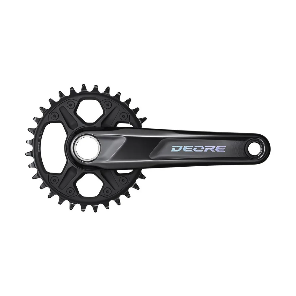 Stred Deore FC-M6120 175mm 32z. 12-k. BOOST čierny dvojdielny bez ložísk