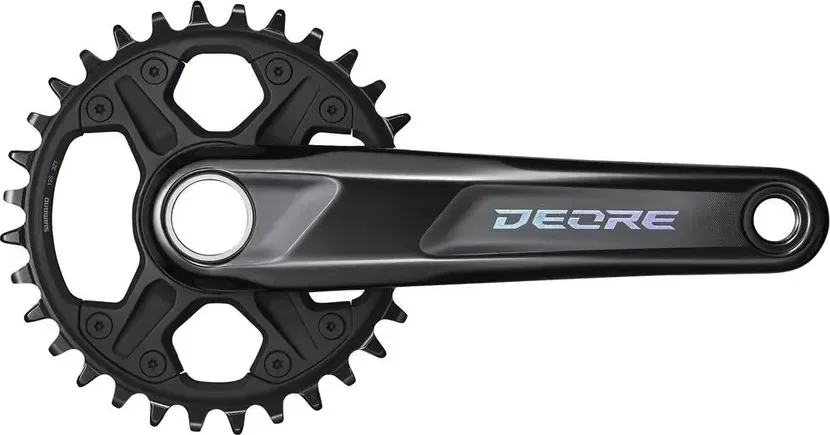 Stred Deore FC-M6120 175mm 32z. 12-k. BOOST čierny dvojdielny bez ložísk
