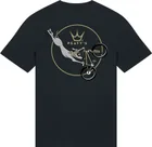 Tričko s krátkym rukávom Peaty's Pubwear - Superdog / Black