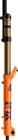 Vidlica FOX 40 Factory GripX2 29" Orange 2027