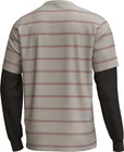 Pánsky dres s dlhým rukávom TLD Skyline Fakie Ride Tee Stripe Pumice