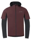 Vaude cyklistický dres All Year Moab FZ Hoody, pánsky, dark oak