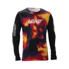 LEATT dres dlhý rukáv MTB Gravity 8.0, Heatmap Red