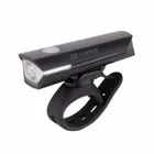 FORCE svetlo predné FLUX 200LM USB, čierne