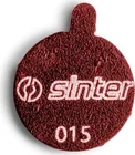 Brzdové platničky Sinter Zoom Red