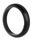 FORCE prachovka sedlovky 31,6 mm, silikónová, čierna
