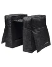 Vaude dvojitá taška na nosič TwinZipper (UniKlip 2), black