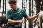 Tričko s krátkym rukávom Peaty's Pubwear Superdog / Glazed Green