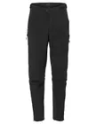 Vaude cyklistické nohavice Qimsa Softshell II, pánske, black/black