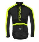 FORCE bunda X100, zimná, čierna-fluo