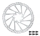 FORCE kotúč brzdový -2 180 mm, 6 dier, strieborný