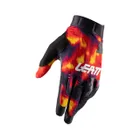 LEATT rukavice MTB 1.0 GripR, Heatmap Red