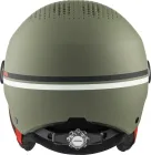 ALPINA Juniorská lyžiarska prilba ZUPO VISOR Q-LITE olive-red matt - orange-silver