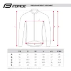FORCE dámska bunda FROST softshell, čierno-fluo