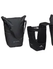 Vaude dvojitá taška na nosič TwinShopper, black