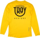 Detský dres s dlhým rukávom TLD Ruckus Ride Tee Eyez Safron