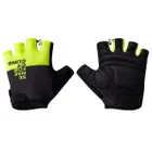 Force rukavice FINE, čierno-fluo
