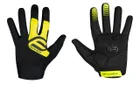 FORCE rukavice MTB POWER, čierno-fluo
