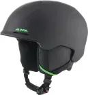 ALPINA Detská lyžiarska prilba BRIX JR black-neon matt