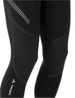 Vaude cyklistické nohavice Active Warm (bez vložky), pánske, black/silver