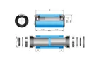 FSA stredové zloženie kľúk M/EXO 24mm MTB pre rám PF92 (BB-ALM92/SLE)
