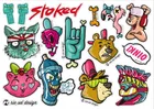 Nálepky Riesel Stickerbogen Toons