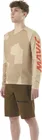 Pánsky dres s dlhým rukávom Mavic Deemax Enduro Camo/White Pepper
