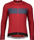Pánsky dres Scott RC Warm, dlhý rukáv, Wine Red/Blue Nights