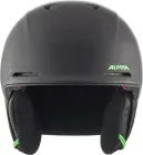 ALPINA Detská lyžiarska prilba BRIX JR black-neon matt