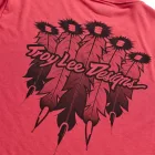 Pánsky dres s krátkym rukávom TLD Skyline Ride Tee Feathered Ember Red