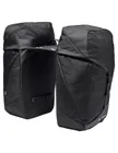 Vaude dvojitá taška na nosič TwinRoadster, black