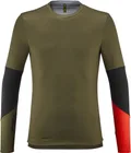 Pánsky dres s dlhým rukávom Mavic Deemax Enduro Pro Olive/Spicy Orange