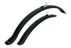 FORCE blatníky 26 - 28" predĺžené, plast, čierne
