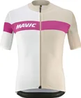 Pánsky dres s krátkym rukávom Mavic Ksyrium Pro White Pepper