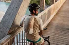 Vaude cyklistický batoh Uphill 8, unisex, tmavo modrá