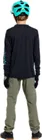 Detský dres s dlhým rukávom TLD Youth Skyline Ride Tee Signature Black / Real Teal