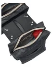 Vaude dvojitá taška na nosič TwinZipper, black