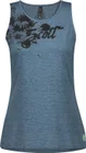 Dámske tielko Scott Trail Flow DRI, Lunar Blue