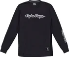 Detský dres s dlhým rukávom TLD Skyline Ride Tee Signature Black