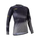 LEATT dres dlhý rukáv MTB Trail 3.0 Women, Ghost Black