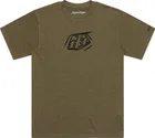 Tričko s krátkym rukávom TLD Badge Olive Heather
