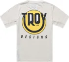 Detský dres s krátkym rukávom TLD Youth Skyline Ride Tee Happy Pumice