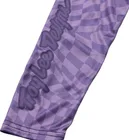 Dámsky dres s dlhým rukávom TLD Lilium Twisted Checkers Deep Purple