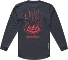 Pánsky dres s dlhým rukávom TLD Ruckus Ride Tee Ember Carbon