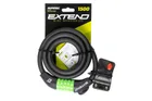 Extend zámok na bicykel NUMERIC 5, 12*1500mm, black