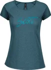 Dámsky dres Scott Trail Flow DRI, krátky rukáv, Lunar Blue, S